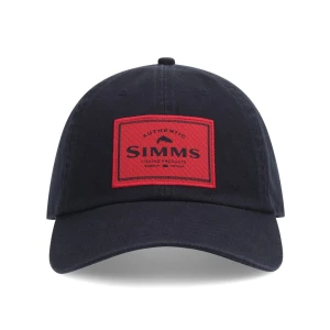 Simms Single Haul Cap Black Red