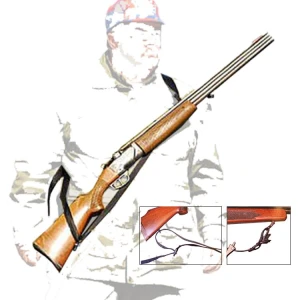 Quick Shooter Geværreim Brun/Svart