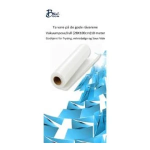 Brecom Vakuum pose/rull 2 stk, 28x500cm, 10m