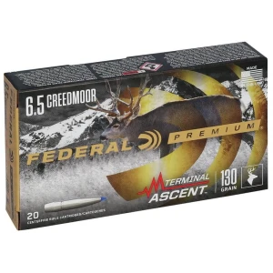 6,5 Creedmoor Federal Terminal Acent 130grs