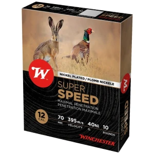 12/70 40 gram Ni (Nickel belagt bly) Winchester super Speed