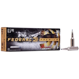 6.5 PRC Federal Terminal Ascent 130 Grain