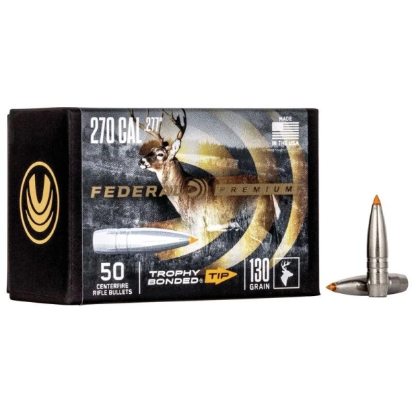 Federal Trophy Bonded Tip 270 130 grain (kuler)