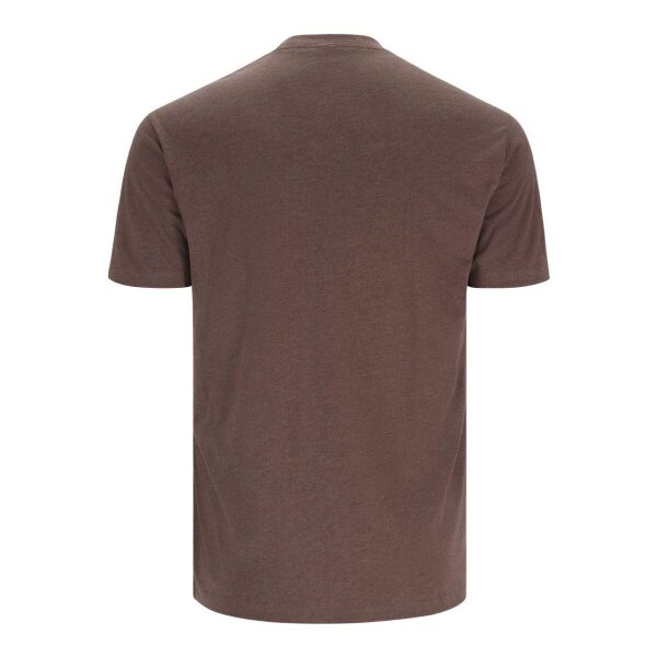 Simms Trout Outline T-Shirt Brown Heather - Bilde 2