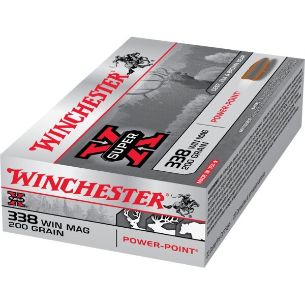 338 Win Mag 200grain Winchester Power Point