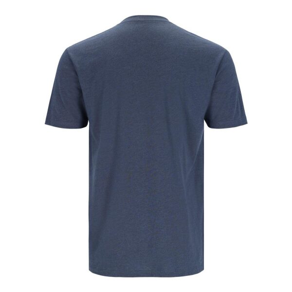 Simms Sunset T-Shirt Navy Heather - Bilde 2