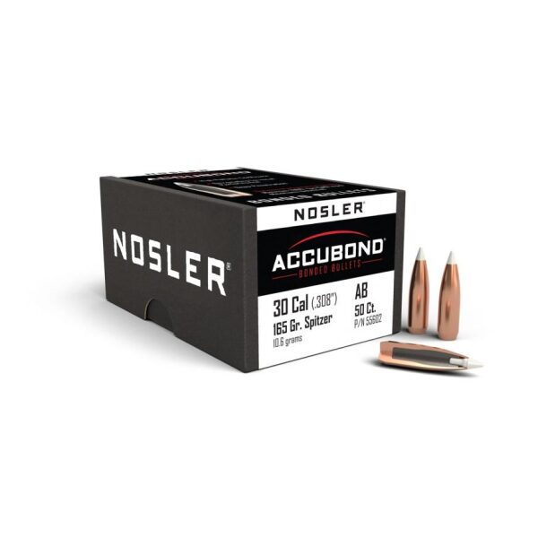 Kuler, Nosler Accubond 30 Cal 165gr