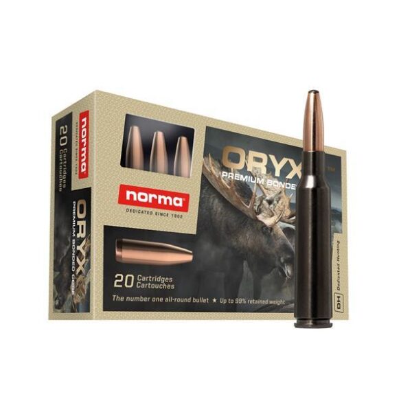 Norma Oryx Silencer 8x57 JS 12,7g/196gr