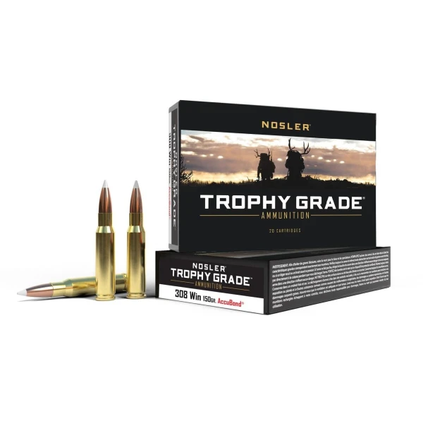 308w Nosler Trophy Grade 150grs Accubond