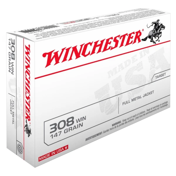 308Win Winchester Target FMJ 147grs