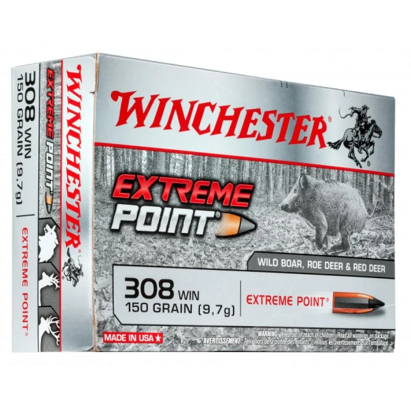 308Win Winchester Extreme point 150gr/9,7g