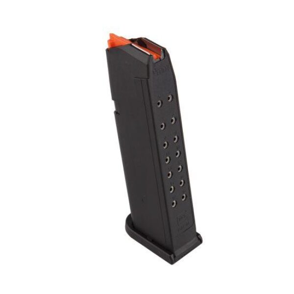 Magazine G19+2 17 rd, Orange follower Fits G19 (G26)