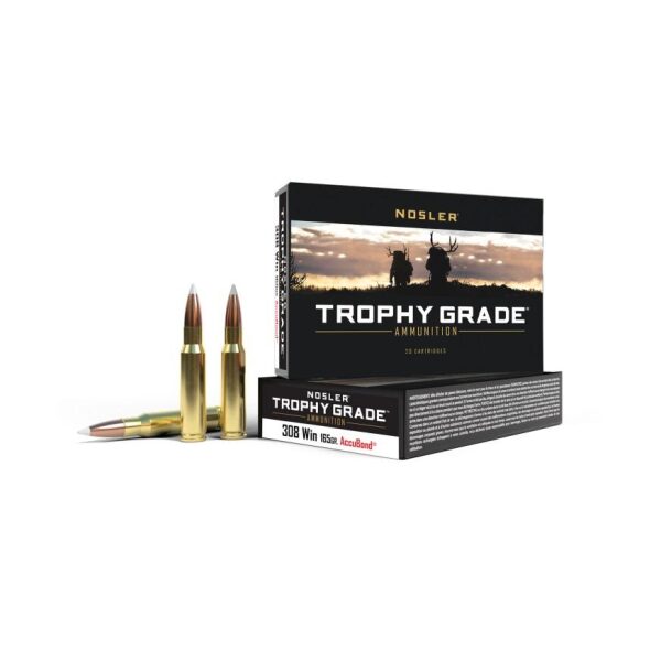 308w Nosler Trophy Grade 165grs Accubond