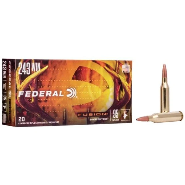 243 Win, Federal, Fusion, 95grs