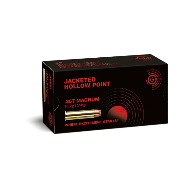 Geco 357 Mag 158gr JHP