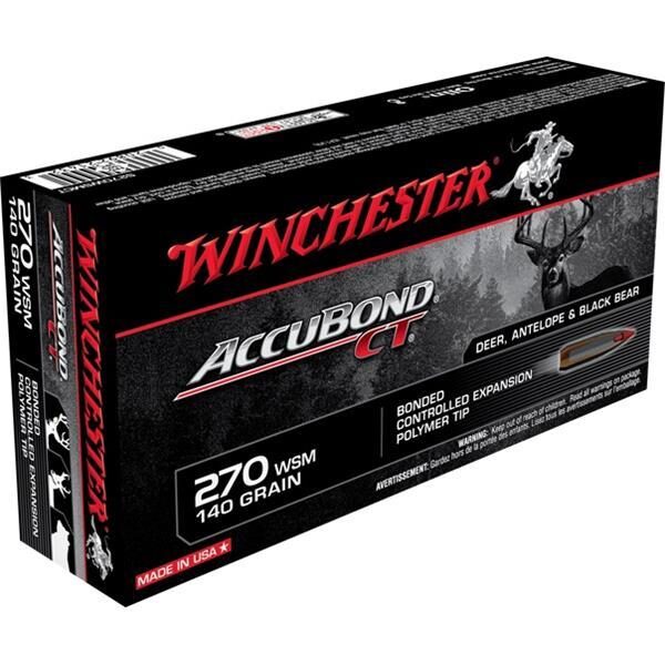 270 WSM, Winchester, Accubond, 140grs