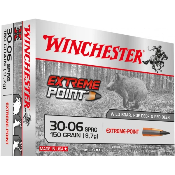 30-06 Sprg Winchester Extreme point 150gr/9,7g