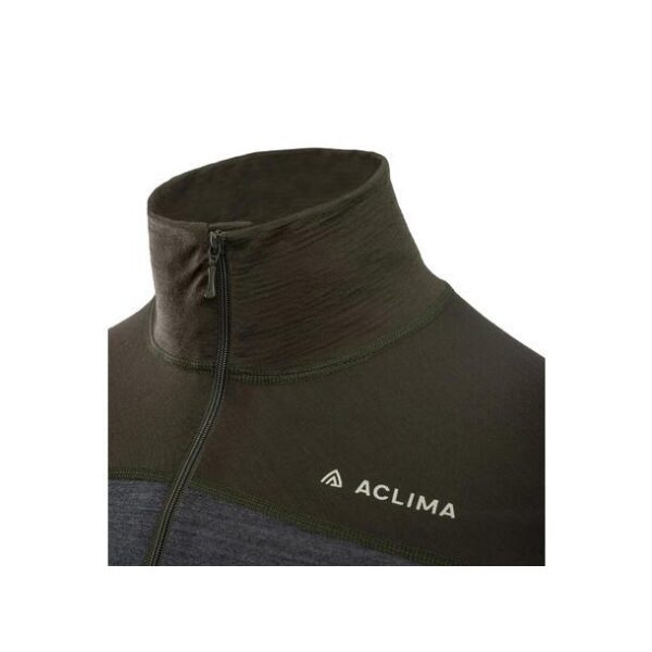 Aclima LightWool 180 Polo w/zip M`s - Bilde 3