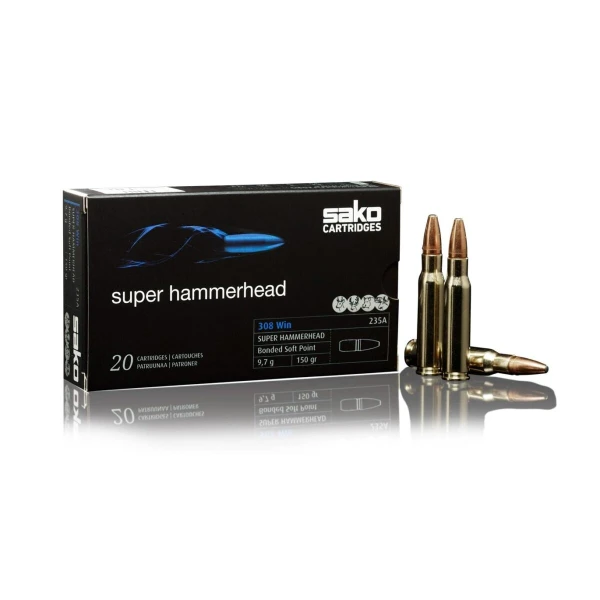 308 Sako, Super Hammerhead, 9,7g/150grs