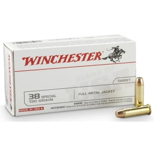 Winchester 38 Spesial 130g USA FMJ 100stk
