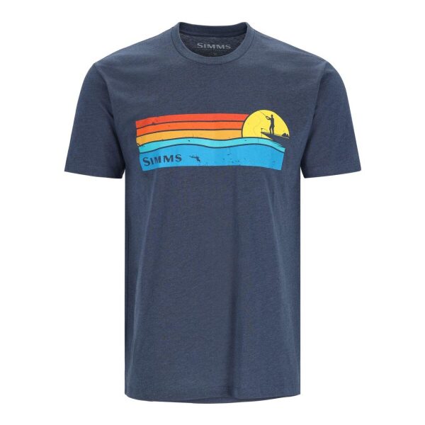 Simms Sunset T-Shirt Navy Heather