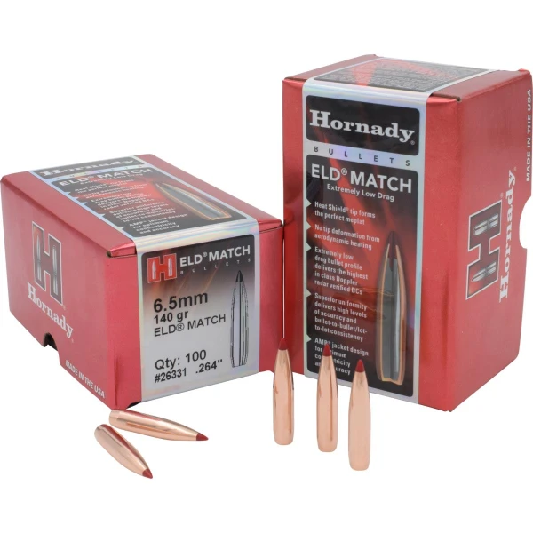 Hornady ELD Match 6,5 140grs