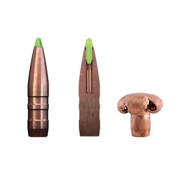 SAKO 223 Rem Powerhead BLADE 55grain SP Blyfri jaktpatron! - Bilde 2
