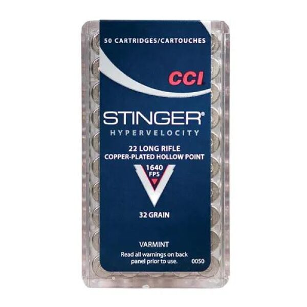 22.lr, CCI, Stinger, 32grs - 50pk