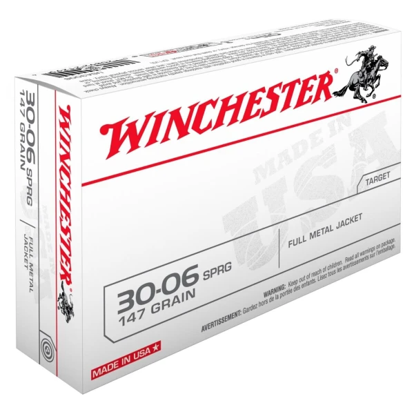 30-06 Sprg Winchester Target FMJ 147gr/9,7g