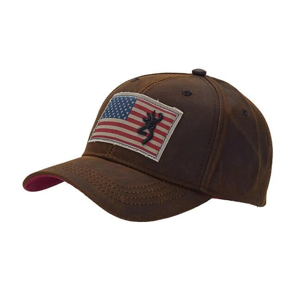 Browning Cap Liberty Wax Brown