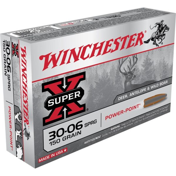 30-06 Sprg Winchester PowerPoint 150gr/9,7g