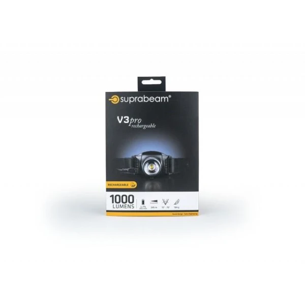 Suprabeam V3pro Rechargeable 1000lm - Bilde 2