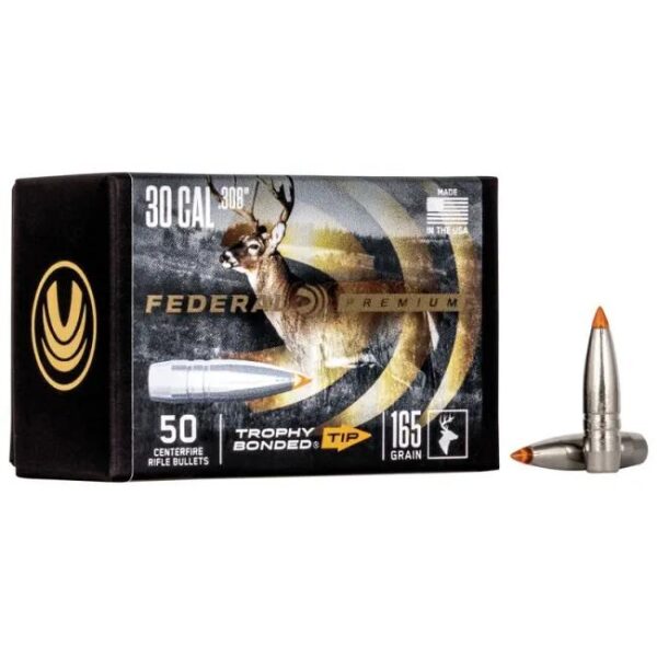 Federal Trophy Bonded Tip Kuler 30cal. 165gr/10,7g