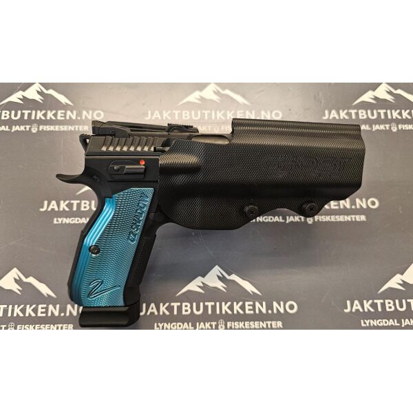 Brukt. CZ Shadow 2 9x19+ Ghost Elite IPSC hylster - Bilde 3