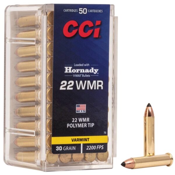 CCi 22 WMR Varmint 30gr Polymer tip