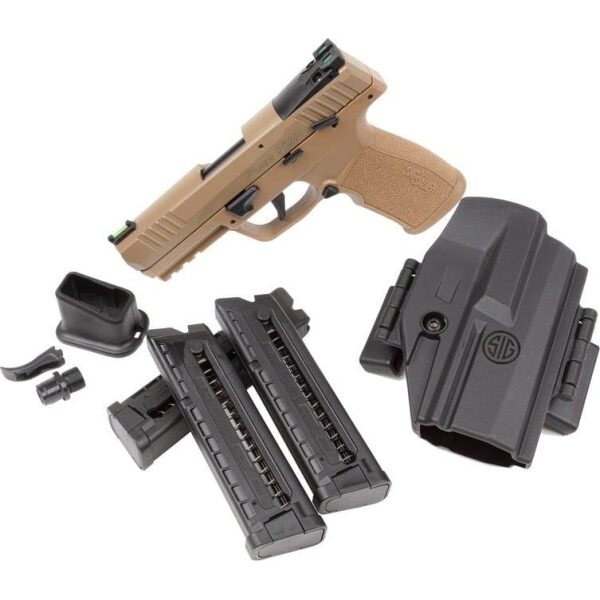 SIG P322 22 LR 4IN COYOTE SAO ADJ FIBER OPTIC - Bilde 3