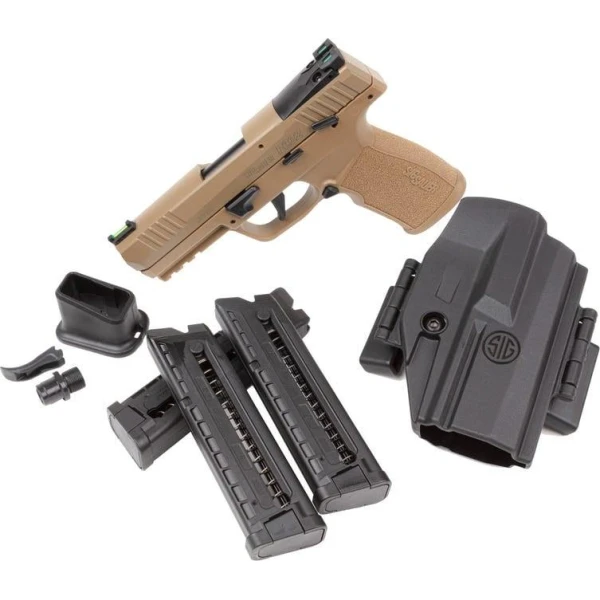 SIG P322 22 LR 4IN COYOTE SAO ADJ FIBER OPTIC - Bilde 3