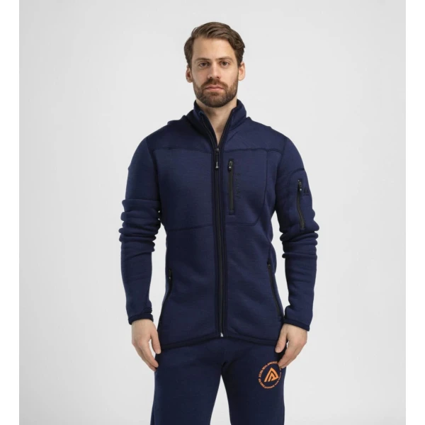 Aclima FleeceWool Jacket M`s Navy Blazer - Bilde 2