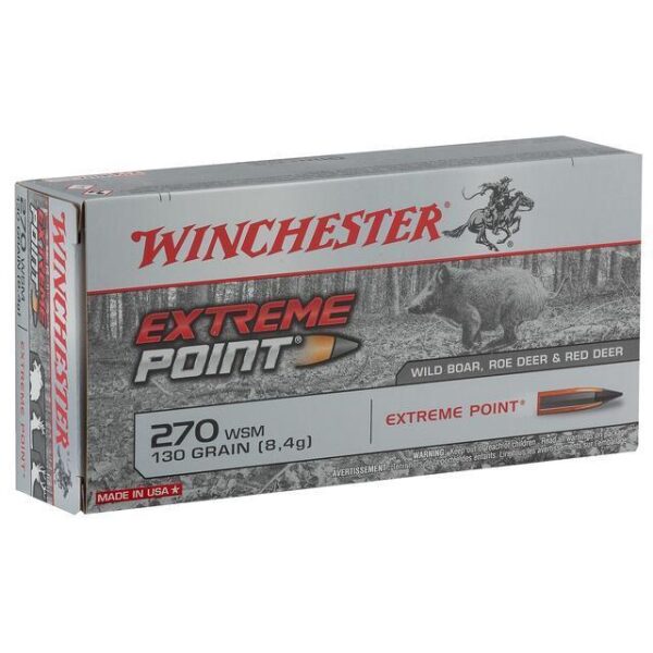 270 WSM, Winchester 130gr Extremepoint