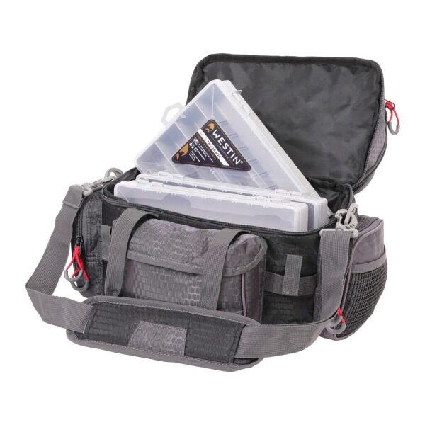 Westin W4 Lure Bag Plus 4 Boxes Small Titanium Black - Bilde 3