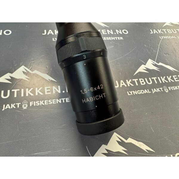 Brukt, Swarovski Habicht 1,5-6x42 lys - Bilde 3