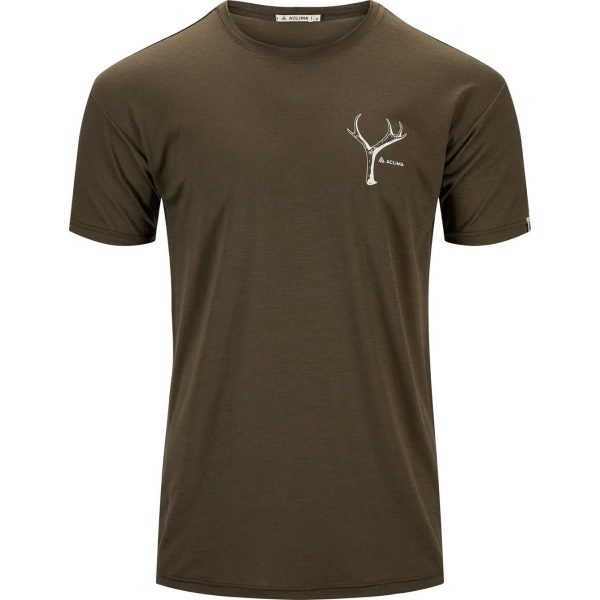 Aclima LightWool 140 classic tee antler M's