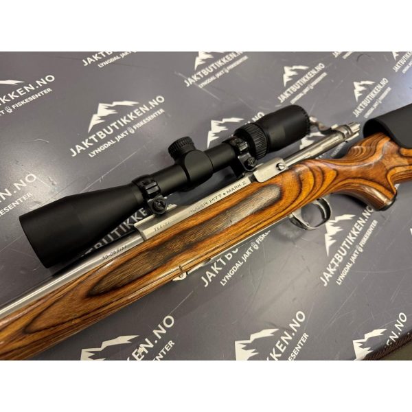 Brukt, Ruger M77 Mark II kaliber 30-06, kikkertsikte,lyddemper - Bilde 2
