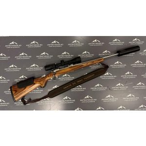 Brukt, Ruger M77 Mark II kaliber 30-06, kikkertsikte,lyddemper