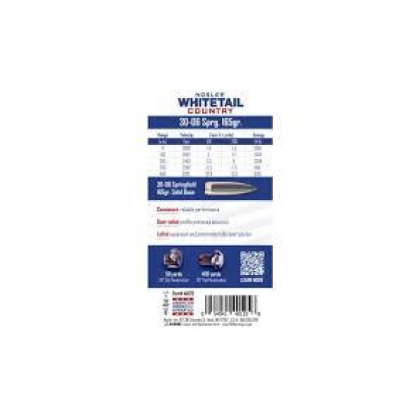 30-06 Nosler Whitetail 165gr - Bilde 3