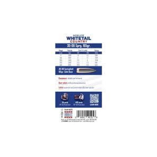 30-06 Nosler Whitetail 165gr - Bilde 3