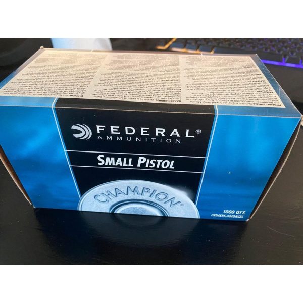 Federal Tennhetter Small Pistol 1000pk - Bilde 2