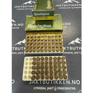 32 Short Colt Remington 80 grain lead (90 skudd)