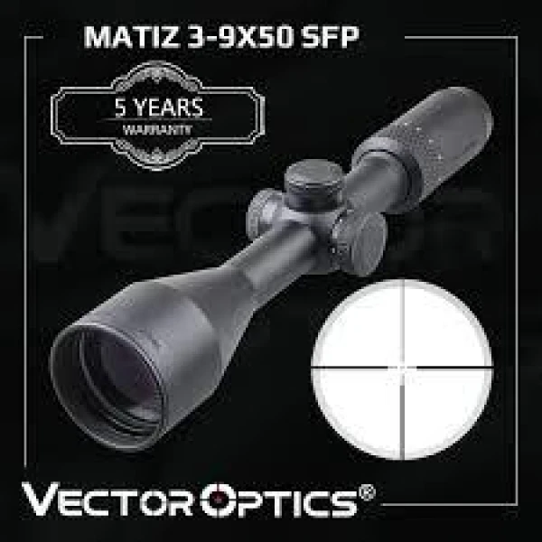 Vector Optics Matiz 3-9x50, M Opplyst Ret 4 - Bilde 3