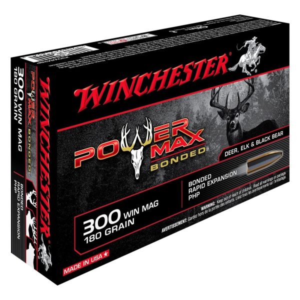 300 WinMag Winchester PowerMax 180gr